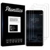 Screen Protector Film - PHONILLICO - NOKIA 6 - Pack of 3 - Tempered Glass - Scratch-resistant