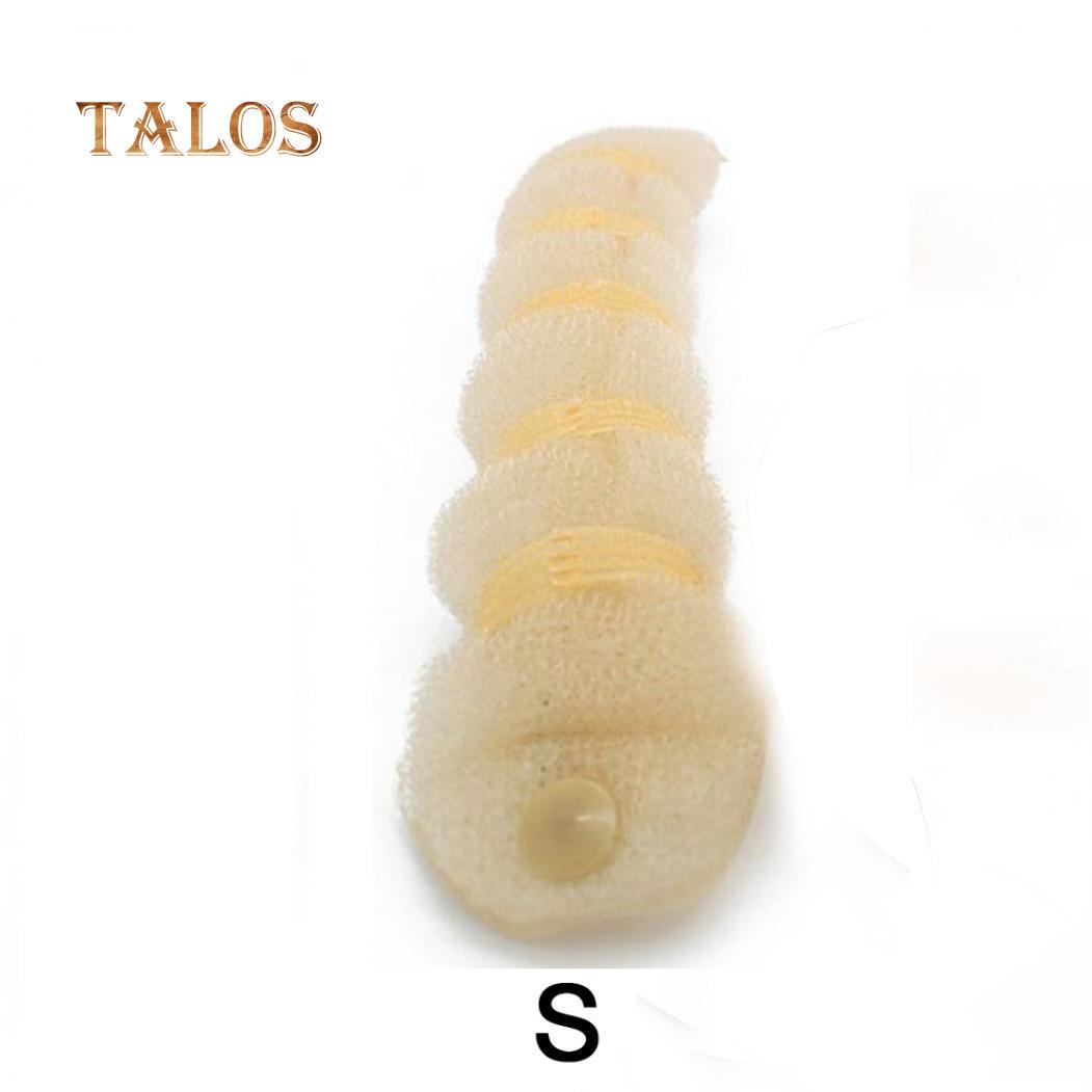 

Женская форма гусеницы, держатель для быстрого приготовления булочек, аксессуары для волос, простой в использовании S бежевый