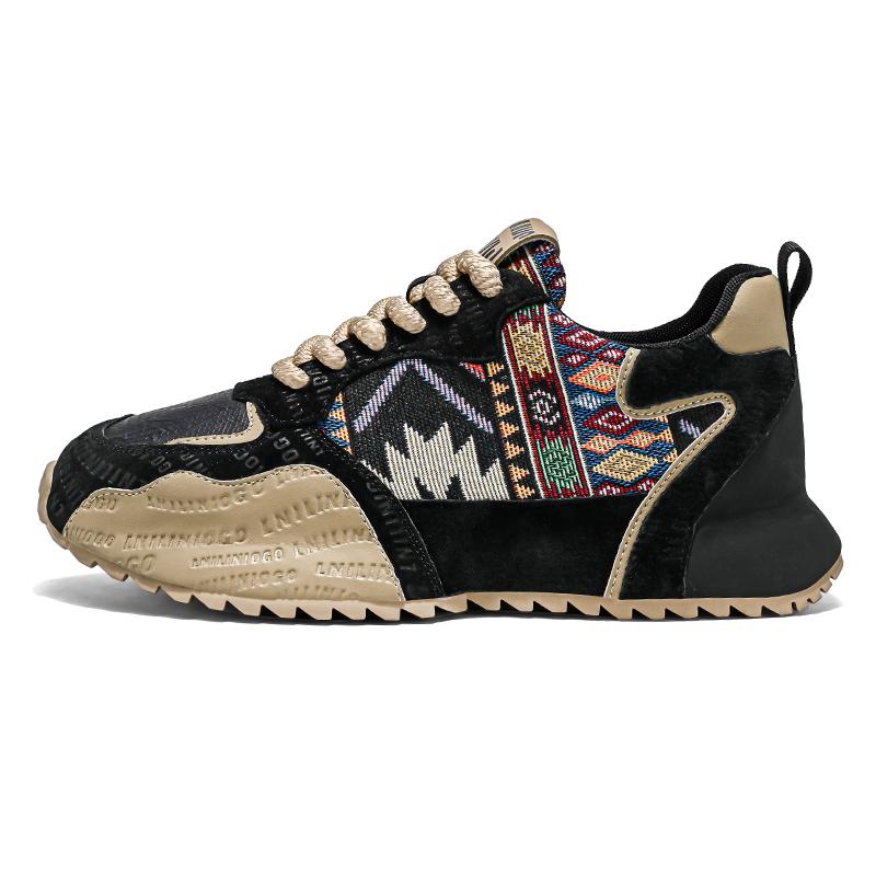 Neue Herren-Sneaker Skateboard-Schuhe Outdoor-Freizeit Laufschuhe für Herren Schnür-Plateau-Tennisschuhe Zapatillas Hombre