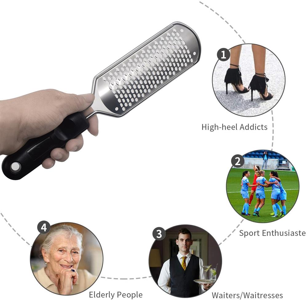 Professional Feet Rasp Scrubber Foot File Feet Callus Remover for Rough Dead Skin Removal
