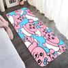 O-Opanchu U-Usagi Cartoon Cute Kitchen Mat Kids Room Bedroom Decoration Balcony Anti-Slip Doormat Living Room Alfombra