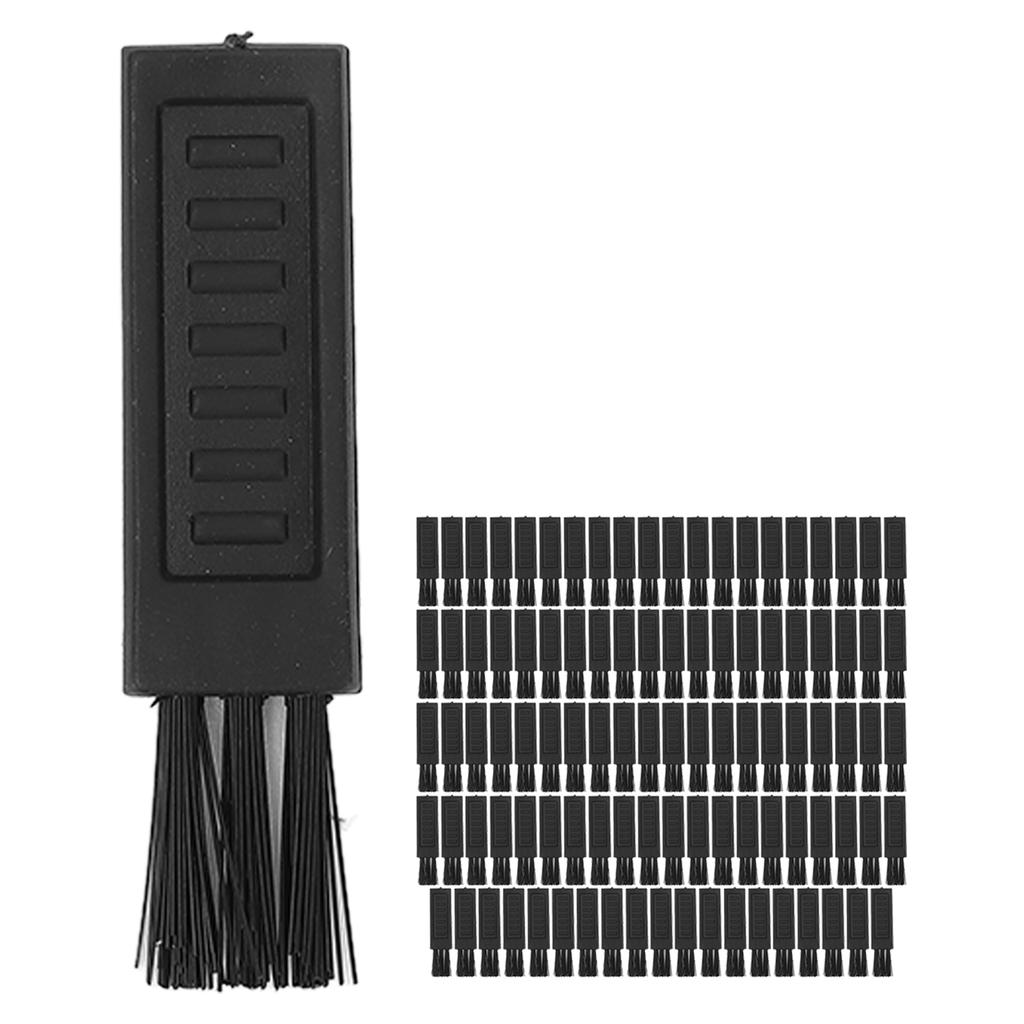 100 Pcs Razor Brush Household Small Shaver Brush Cleaning Accessory for Keyboard Electric Appliance