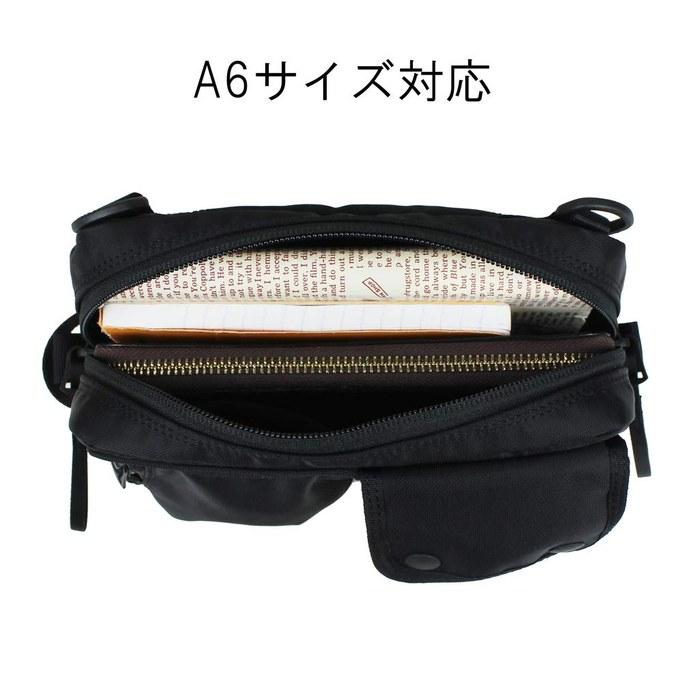 [Porter] COMPART Shoulder Bag 538-16166 Black W200mm x H125mm x D50mm