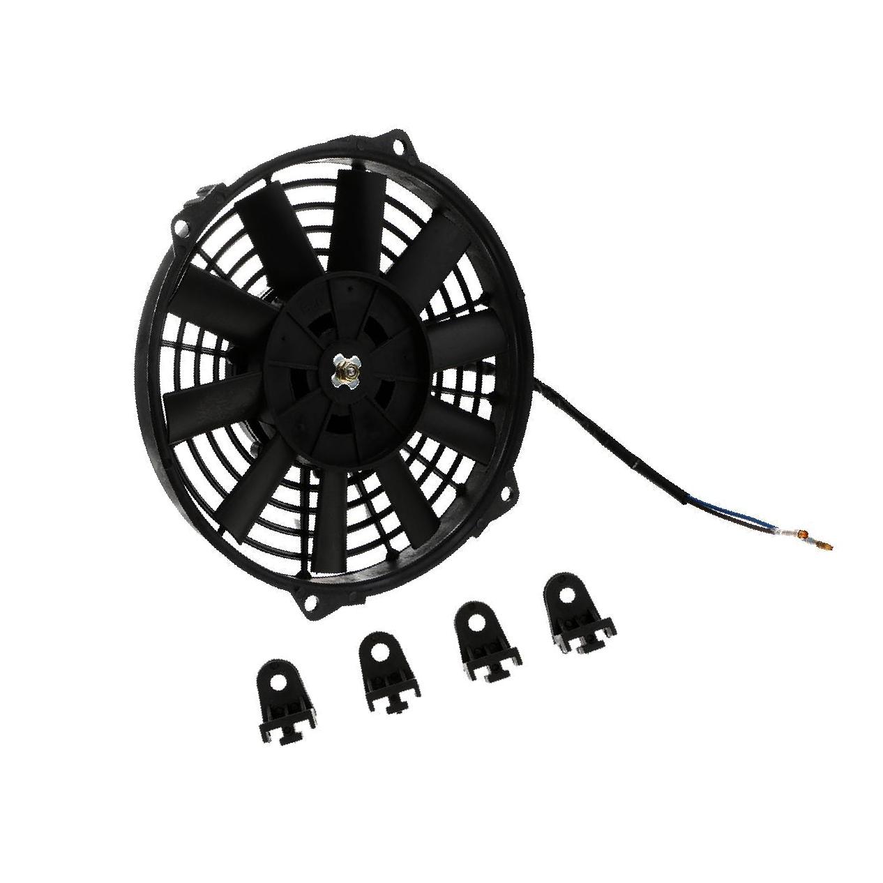 

80 Вт автомобиль мотоцикл электрический радиатор охлаждающий вентилятор теплоотдача 9 дюймов