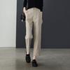 Two Button Casual Straight Leg Pants for Women In Autumn 2025, Fashionable and Versatile, Slimming and Smoking Pipe Pants
