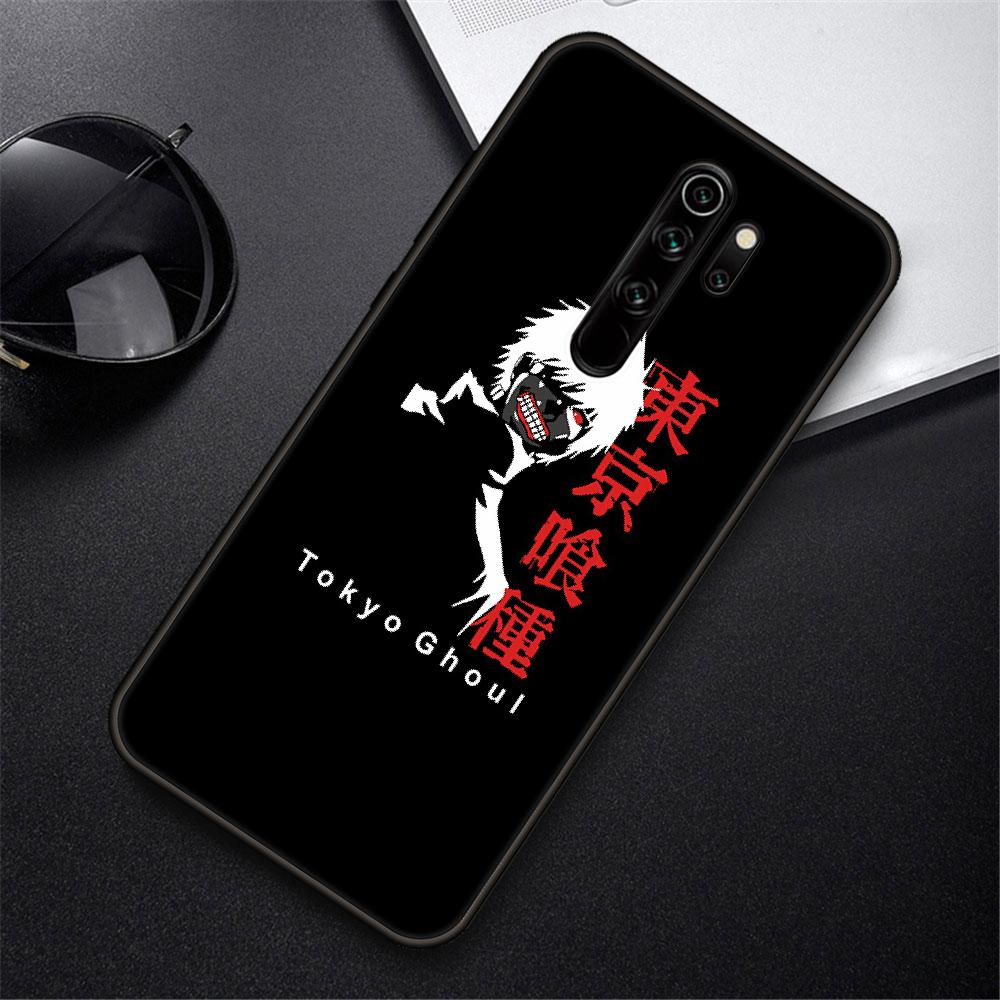 

Чехол для телефона Xiaomi Redmi Note 8 8T 10 9 9S 7 6 Pro xiaomi 9 9A 8 8A 7 6, черный чехол Prime Trend Tokyo Ghoul Kaneki Ken Redmi Note 8T