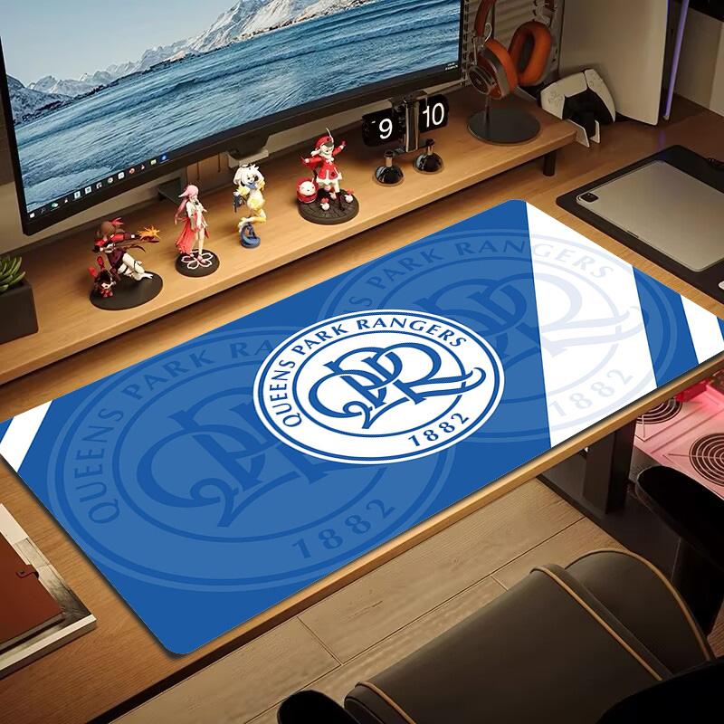 Queens Park Rangers Color Mouse Pad Large Gaming Table Cushion Non-slip Laptop Tablet Big Mousepad XXL Mat Mini PC Playmat With Lock Edge