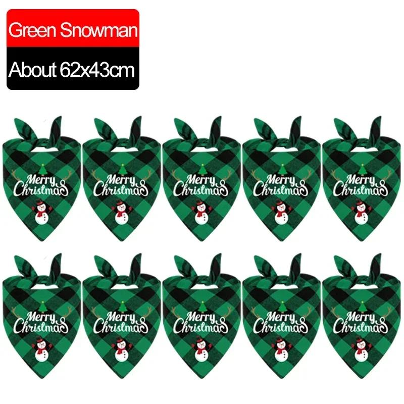 

Pet Triangle Scarf For Large Dog Christmas Party Dog Bandanas Dog Drool Bib Pet Grooming Accessories Pet Supplies 1PCS