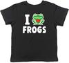 Funny Frogs Kids T-Shirt I Love Frogs Tadpoles Toads Childrens Boys Girls Gift