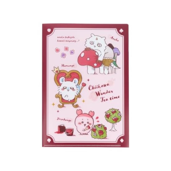 Chiikawa [A5 Clear File] Clear File A5 W/Wonderland B