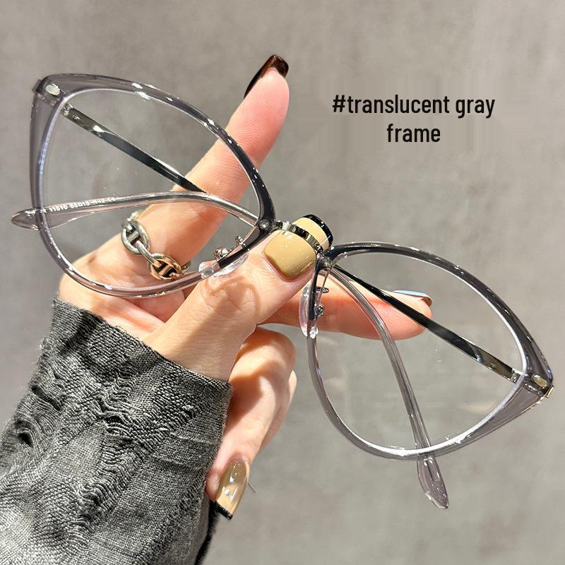 New TR90 Cat-Eye Women's Eyeglass Frames: Anti-Blue Light, Prescription-Ready, High-End Style