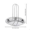 Chicken Roasting Rack Detachable Pan with Foldable for Grillers