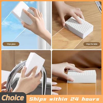 Pack of 10 Magic Cleaning Pads Multifunctional Premium Melamine Sponge Reusable 2 X Plus Strength for Kitchen Bathroom Wall