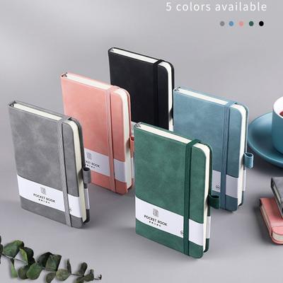 Portable Portable Mini Notebook with Elastic Band A6/A7 Pocket Notepad Diary Planner   Taking Notes