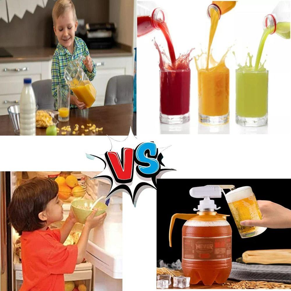 Gadget Fully Automatic Magic Faucet Portable Spill-Proof Automatic Suction Pump Hands-Free Easy to Use Magic Tap Drinking Soda
