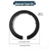 Pipe Decorative Snap-On Ring Cover for PVC or Galvanized Fire and Drainpipes