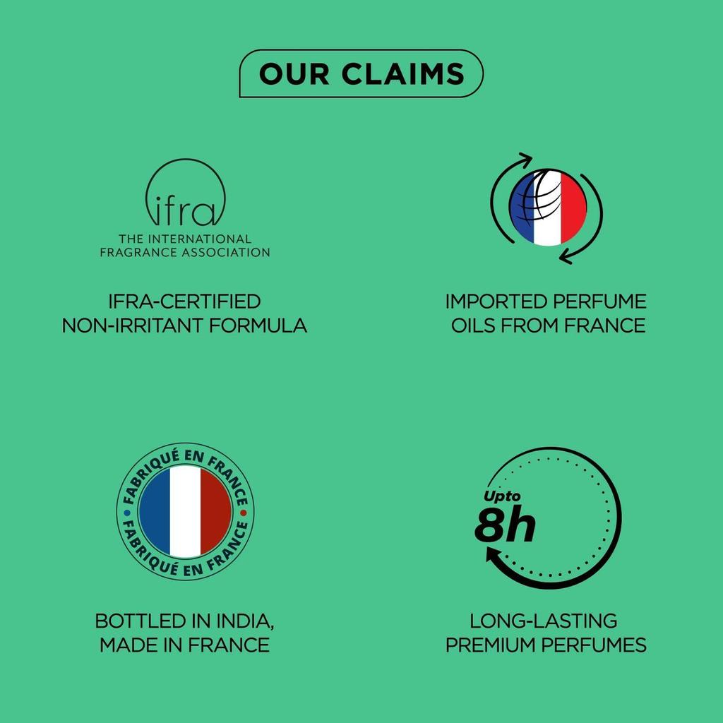 Bella Vita Luxury IMPACT MAN Eau De Cologne Parfum cu Mandarină, Paciuli, Cedru | Parfum DC lemnos, citric pentru bărbați 100 ml