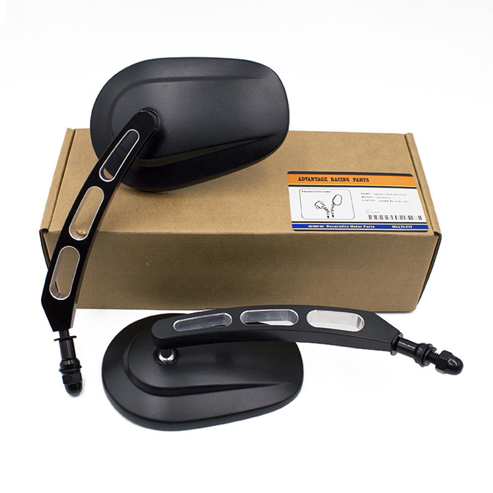 

Зеркала заднего вида для мотоцикла, регулируемое зеркало на руле для Harley Dyna Street Road Glide 750 Iron 883 1200 Sportster Touring