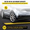 5 Channel Rubber Cable Protectors Extreme Cable Ramps 66000lbs Heavy Duty 5 Slots Protective Cable Wire Cord Ramp Driveway Rubber Traffic Speed Bumps