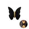 Outdoor Solar Butterfly Wall Light LED Waterproof Night Lamp for Garden Patio Fence Pathway Stairs Courtyard Yard Decor