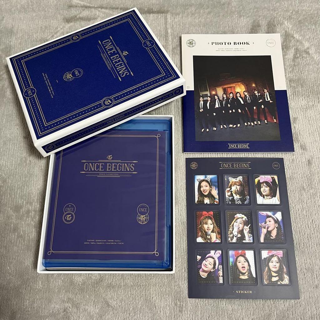 [USED] TWICE Fanmeeting Once Begins Blu-ray