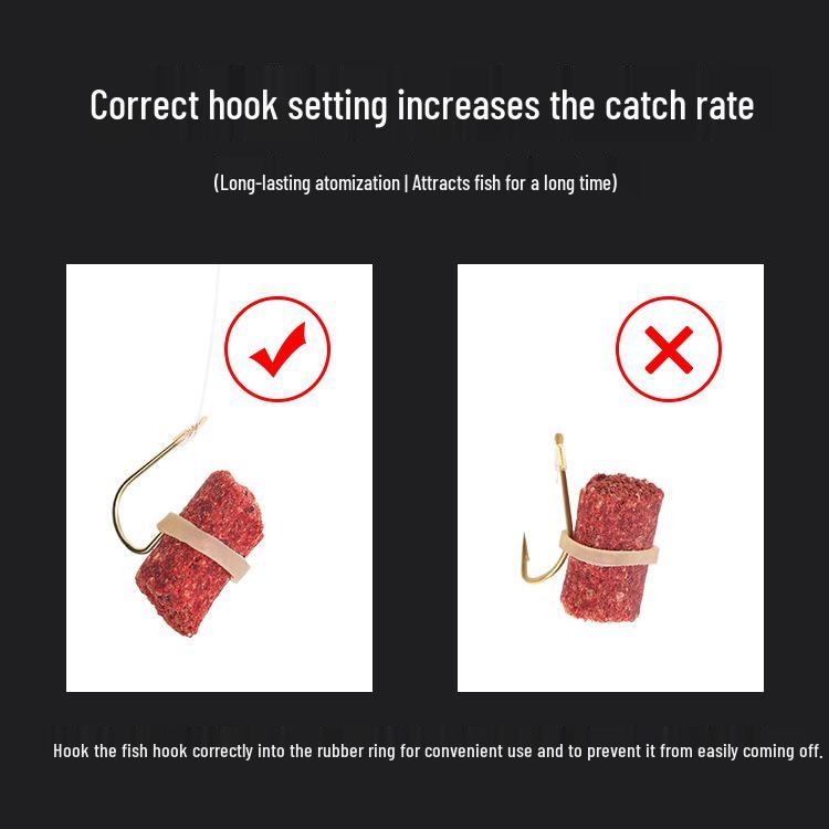 Red Worm Earthworm Pellet Groundbait for Wild Carp and Crucian Fishing