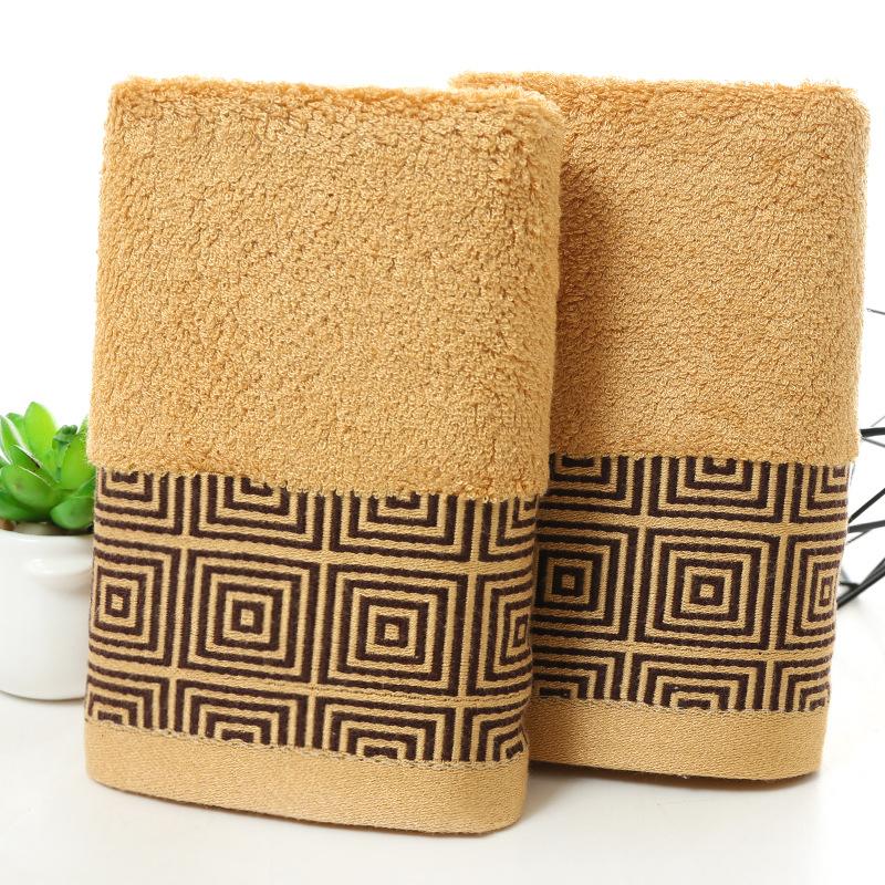 Soft Absorbent Towel with Large Back Lattice