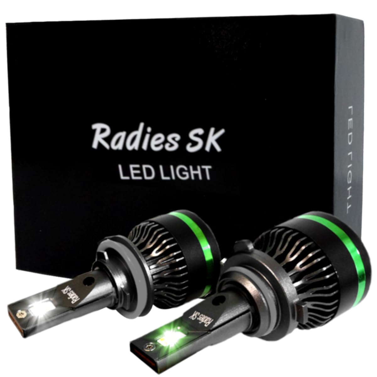 

LED Green Lime and HB4 Vehicle Inspection Radies SK H16 Two-Color Headlights/Fog Lamps, Lemon, Yellow, White, H11, H8, H9, H16, Bulbs, 12V, 12000LM,