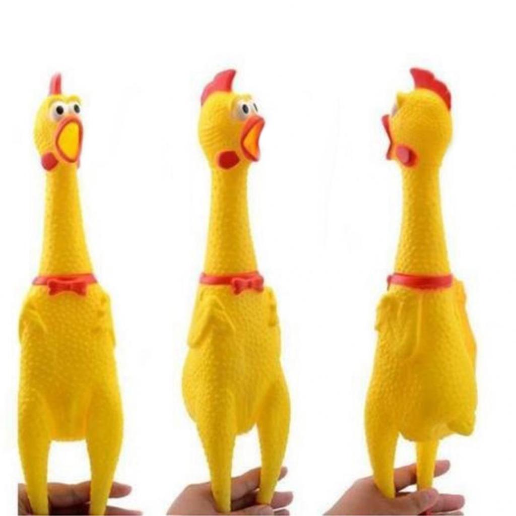 Squeaker Shrilling Screaming Chicken Slow Rising Vent Toy Stress Relieve Gift