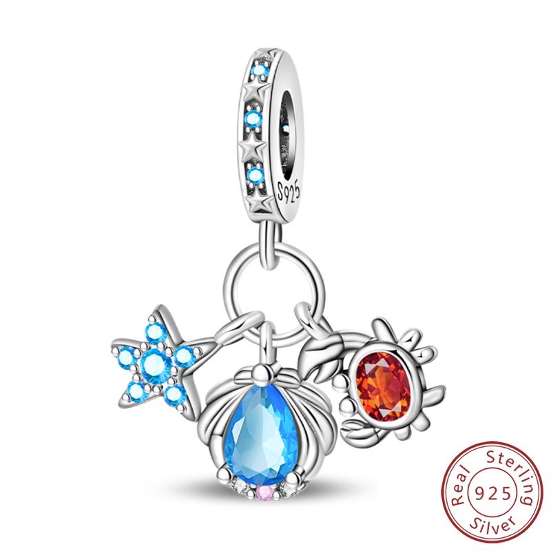 100% Copper Handbag Sun Hat Beach Bikini Trendy Charms Beads Pendants 3Mm Diy Making Fine Jewelry