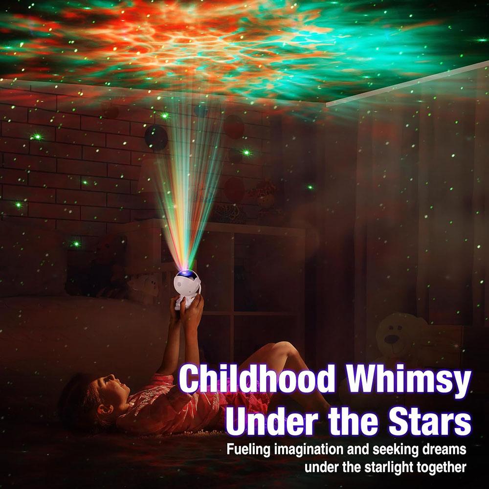 Astronaut Galaxy Projector with Timer and Remote, Star Projector Galaxy Light, Night Light for Kids, Gifts for Christmas, Birthday