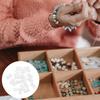 20Pcs Double Hole Silicone Stoppers for Jewelry Making Anti-Slip Necklace and Bracelet Clasps DIY Craft Accessories