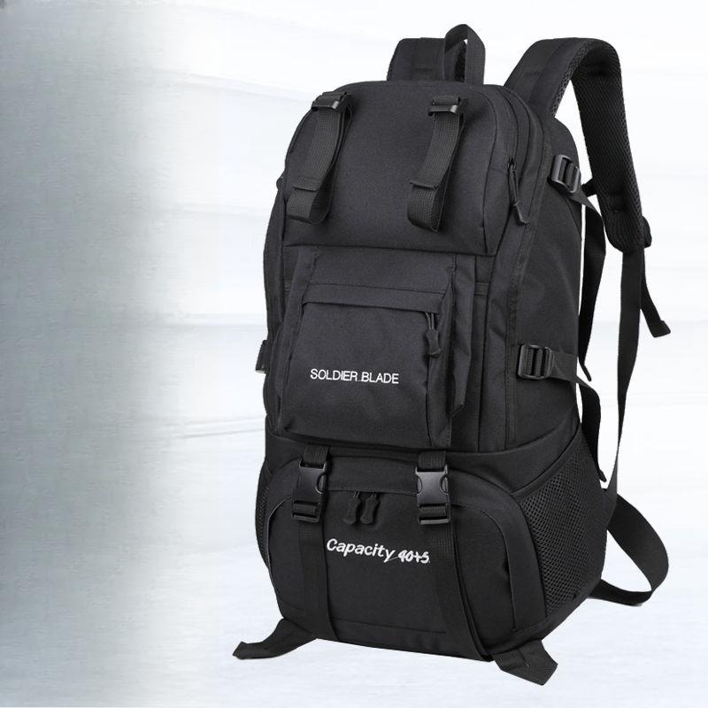 Large-capacity Men's Travel and Mountaineering Bag, High-end and Lightweight Women's Backpack, Outdoor Travel Bag, Backpack