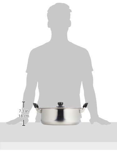 Pearl Metal Large with Pot IH NEW Danran Pot, Two-handled Pot, 30cm, Lid, Compatible, HB-1796