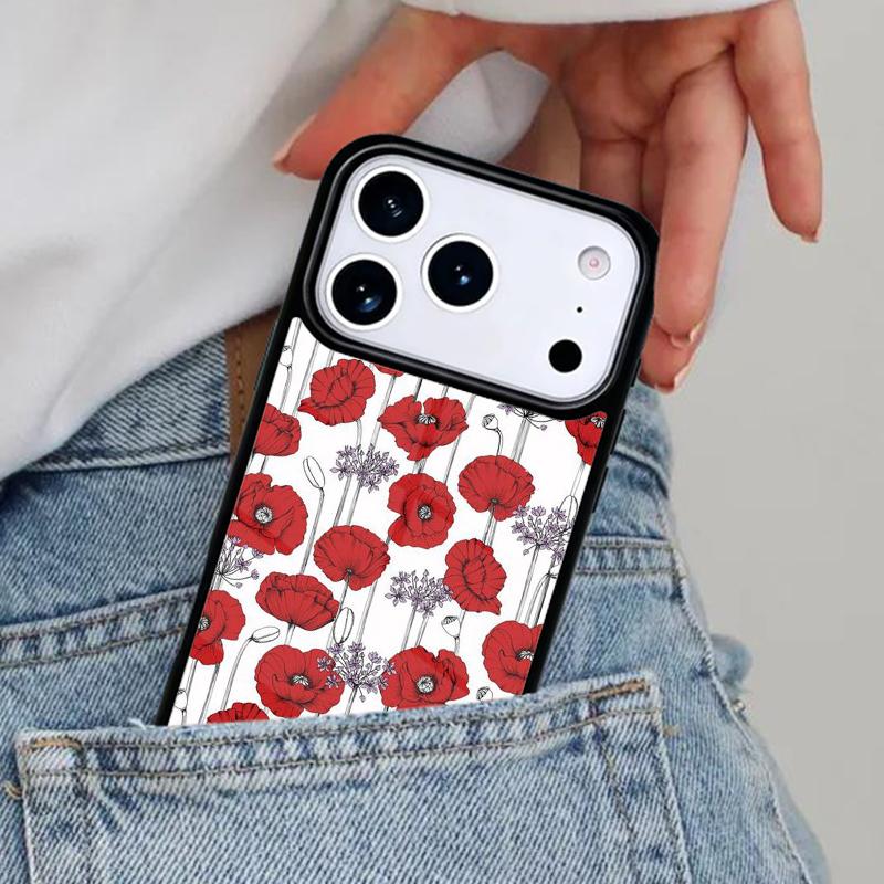 

Ботанические рисунки Цветы Чехол для телефона для iPhone 16e 15 14 13 12 17 Pro Max Plus Air 17pro Чехол Coque iPhone 15 Pro Max