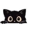 10pcs Peek-a-Boo Car Window Decals Black Funny Kitty Decals Car Styling Cover  Laptop