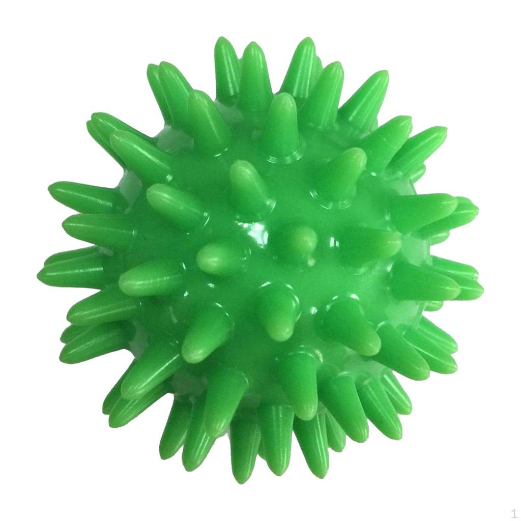 Compact Massage Ball for Foot Relief, 6cm Diameter Spiked Roller Muscles