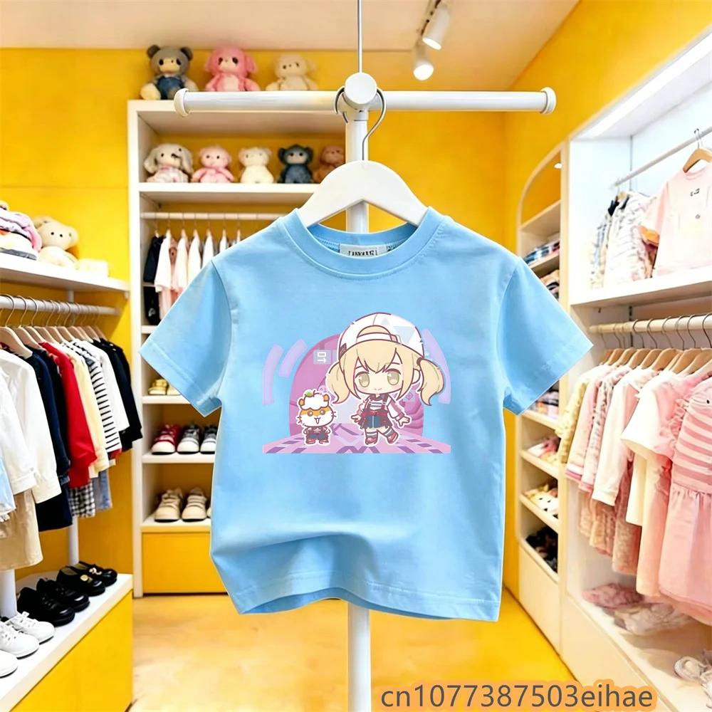 Hatsune Miku Future MIKU Line Pure Cotton Short Sleeve Graphic Printed Casual Fashion Clothing Unisex For Boys Girls Summer 100