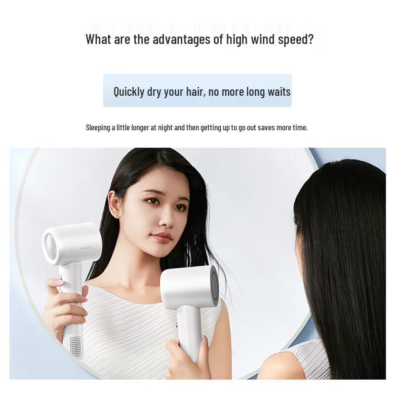 Midea FG2 High-Speed Ionic Hair Dryer CN plug (adapter included)