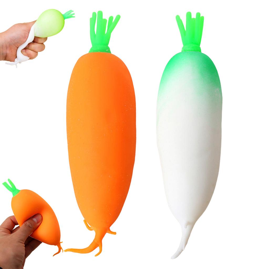 Destiny Actiefiguren Wortel Aardbei Draak Realistisch Model Reuzenwortel Stressbal Vormbaar Langzaam Rijzend Draak met Besturing