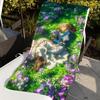 Anime V-Violet E-Evergarden Towel Sports Quick Dry Travel Camping Gear Sandproof Soft Light Large Beach Towel