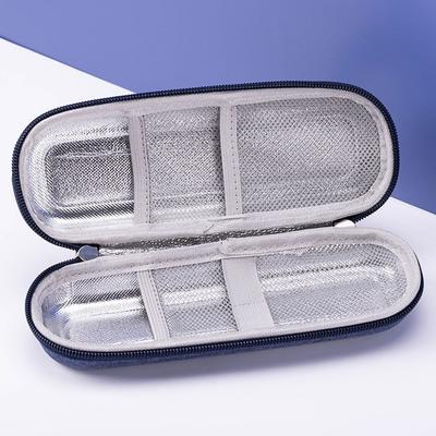 Durable EVA Insulin Cooling Bag Waterproof Thermal Insulated Pen Bag Glaciated Cold Storage Bag for Diabetics