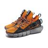 New LiNing Essence 2.3 Shock Absorbers Slip Resistant Abrasion Resistant Low Top Casual Shoes Women's Neon Glow Orange AGBP092-1