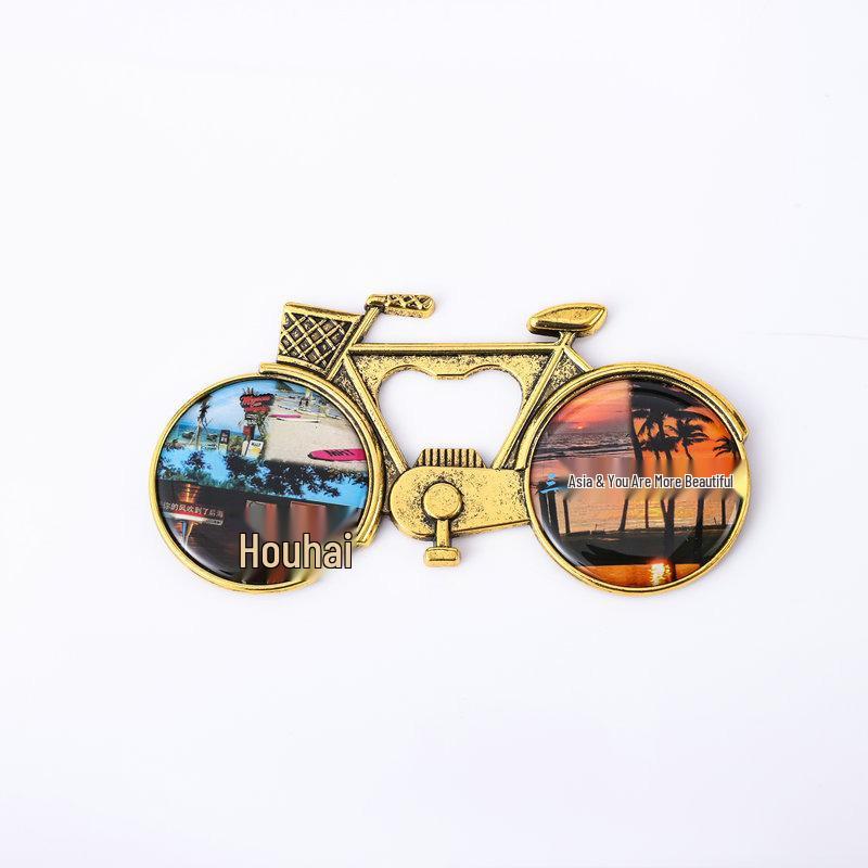 Magnete per Frigorifero Sanya Landmark – Iconico Souvenir Turistico Adesivo