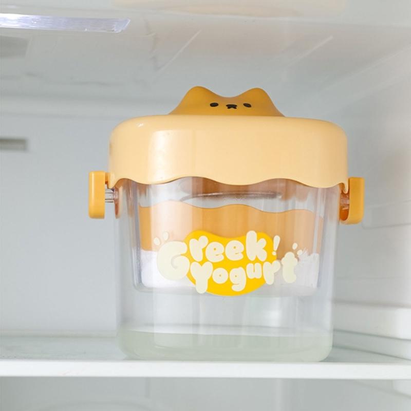 Multifunkční nástroj na cezení jogurtu pro snadné oddělení syrovátky a hladkou texturu domácího jogurtu