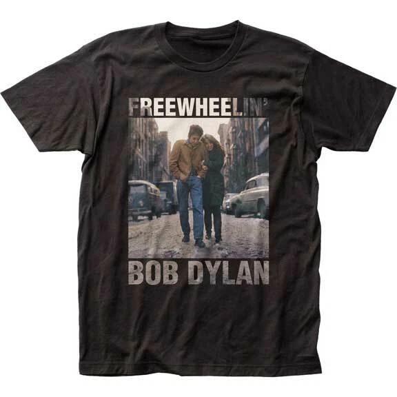 New BOB DYLAN FREEWHEELIN LICENSED CONCERT BAND T Shirt L