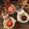 Candys Storage Basket For Desktop Elks Snowman Santa-Claus Fruit Food Storage Baskets For Holiday Festival