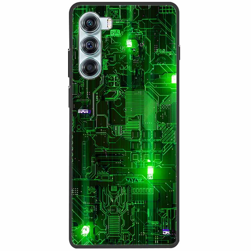Cool Soft Cover For Moto G200 5G Case G 200 Silicone Black Protective Cases For Motorola Moto G200 5G Cover for MotoG200 Cute