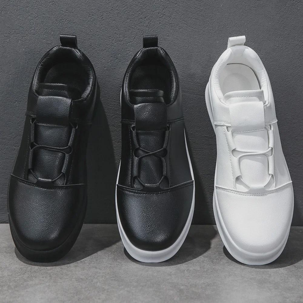 Men's Casual Slip-On Sneakers: Versatile, Lightweight, Youthful Sports & Flat Shoes