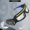 XTE Multifunctional Glasses Light TYPE-C Charging Warning Headlight Compact Portable Belt Induction Headlight